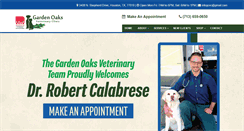 Desktop Screenshot of gardenoaksvet.com